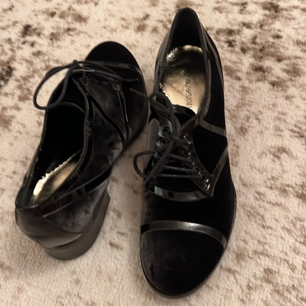 Emporia Armani Women’s Black Shoes - Picture 2 of 3